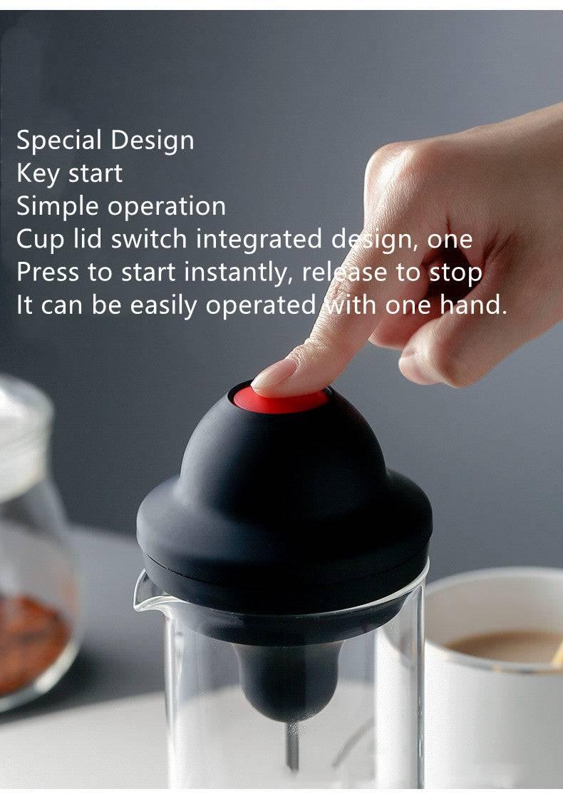 Milk Frother Latte Milk Frother Beverage Mixing Cup
