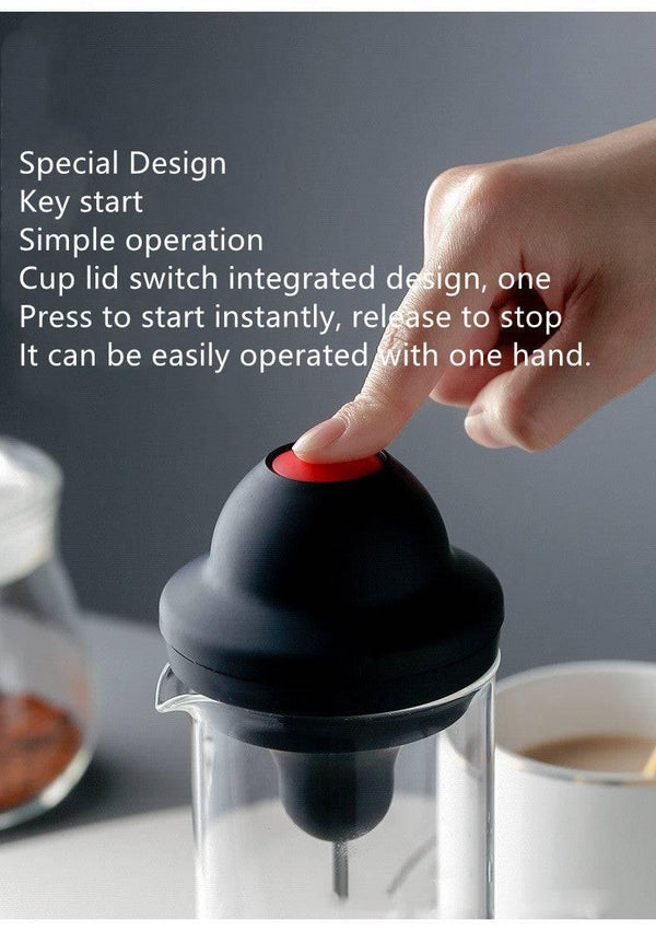 Milk Frother Latte Milk Frother Beverage Mixing Cup