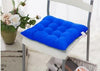 Solid Color Butt Cushion Dining Chair Cushion Seat Cushion Stool Cushion Tatami Beautiful Buttocks Cushion - Blue / 40x40cm
