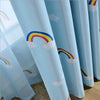 Rainbow Children Boys And Girls Bedroom Den Blackout Curtain Cloth - 1style / 150x270cm