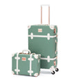 WildFloral XL Check-in Set - Briefcase - Embossed Mint