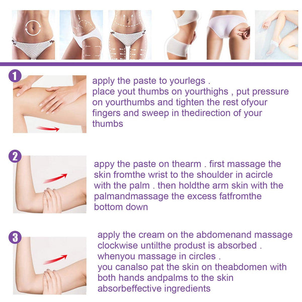 Firming Slimming Cream, Body Shaping Tighten And Moisturizing Skin Massage Cream