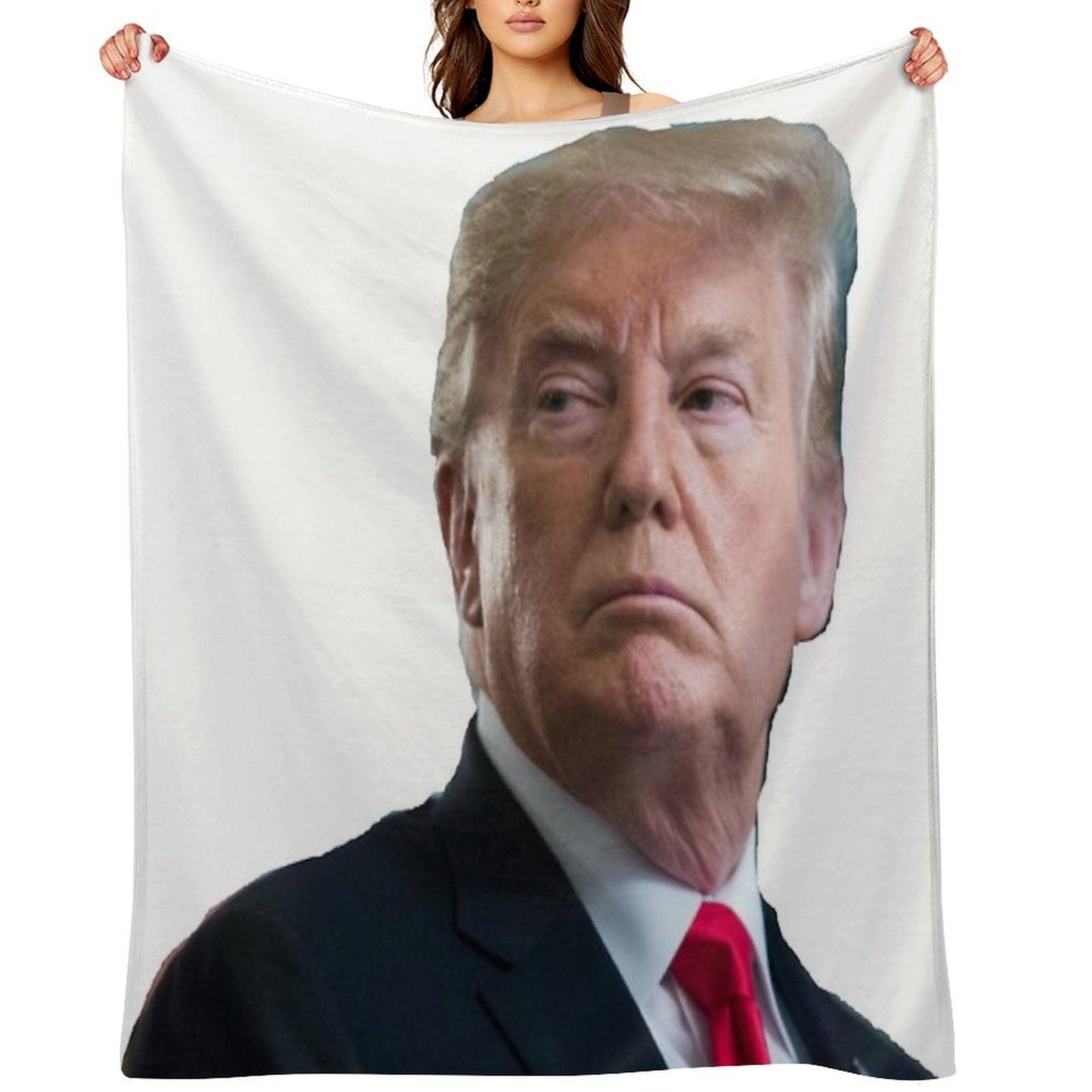 Trump Throw Blanket