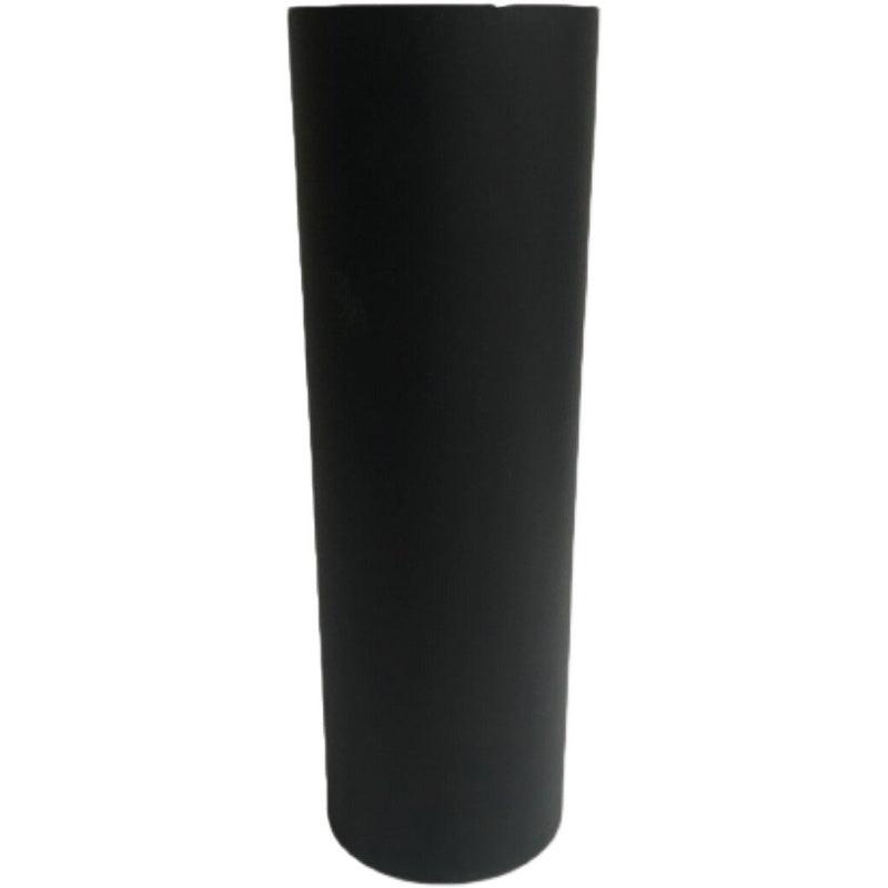 Matte Black PVC Self-Adhesive Label Sticker - A4 Size