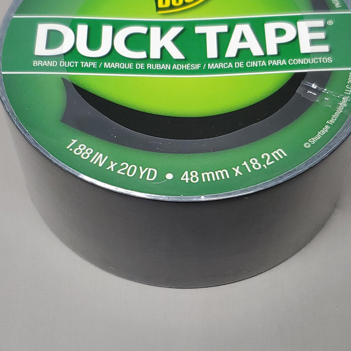 SHURTAPE DUCK TAPE 6 Rolls of Black Duct Tape 1.88
