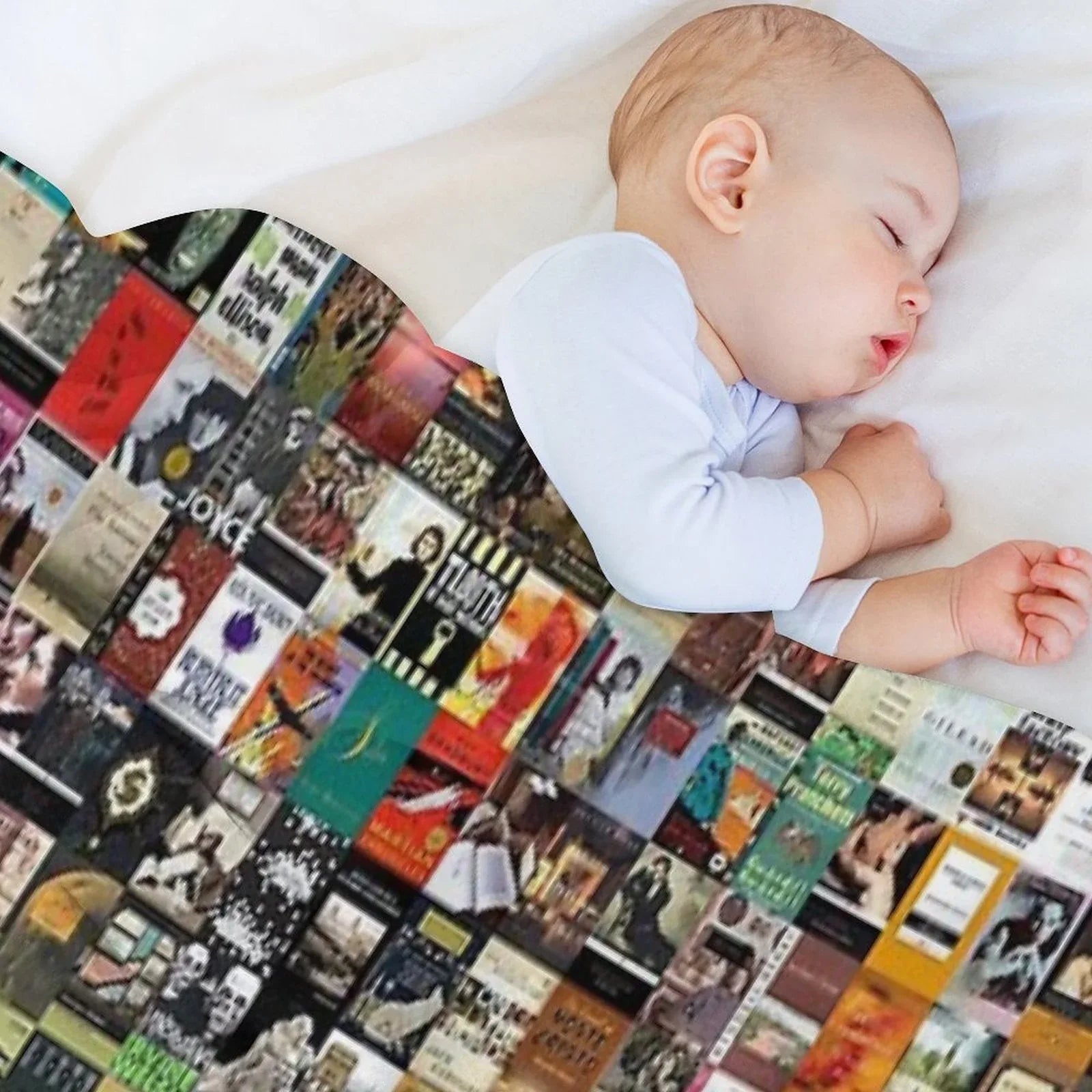 Classic Books Throw Blanket