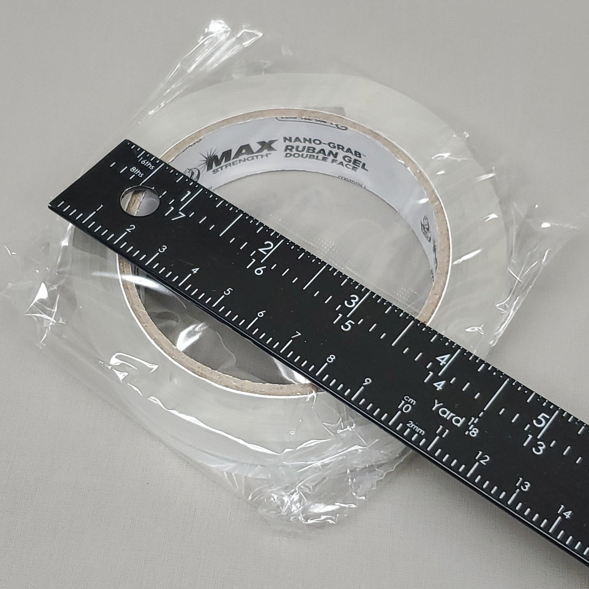 SHURTAPE Duck Max Strength Nano-Grab Double Sided Gel Tape .49