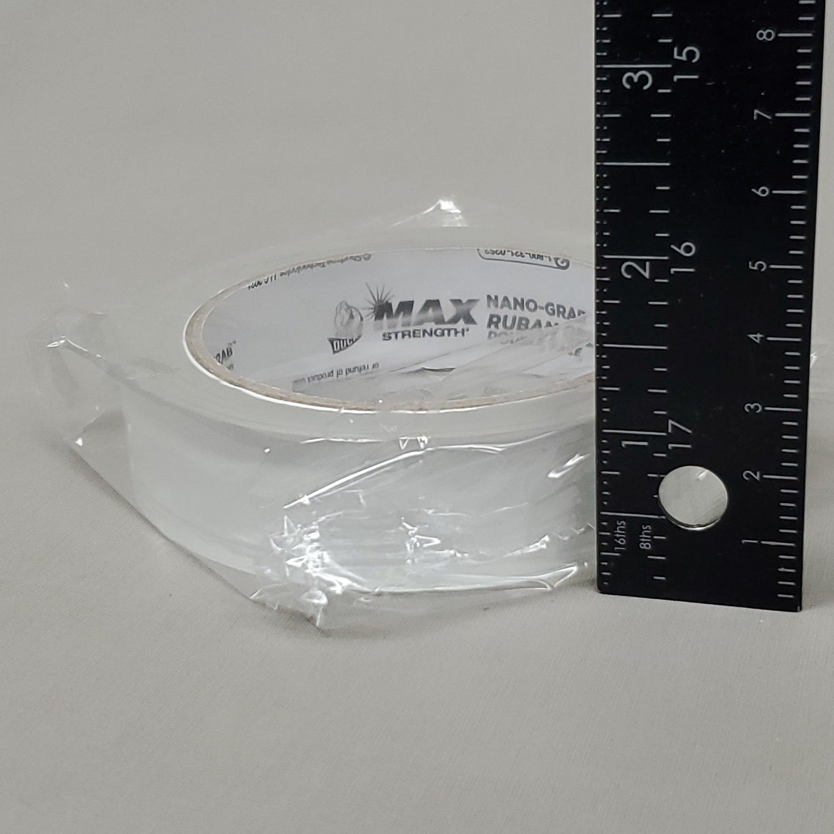 SHURTAPE Duck Max Strength Nano-Grab Double Sided Gel Tape .49