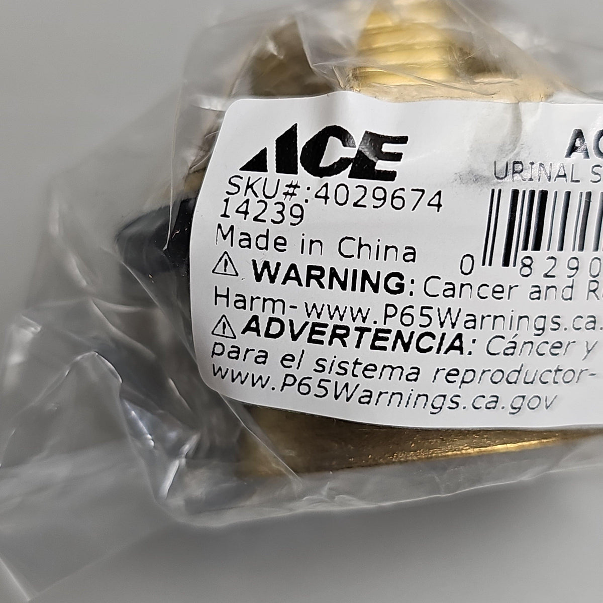 ACE Urinal Spud 1 x 3/4