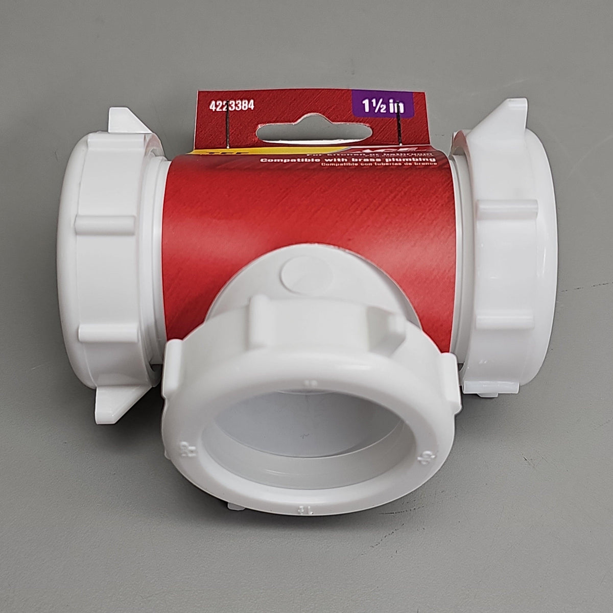 ACE Coupling Plastic Tee 3 Way 1.5