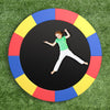 16 Feet Trampoline Pad Replacement Safety Pad with Fixing Straps (Multicolor)