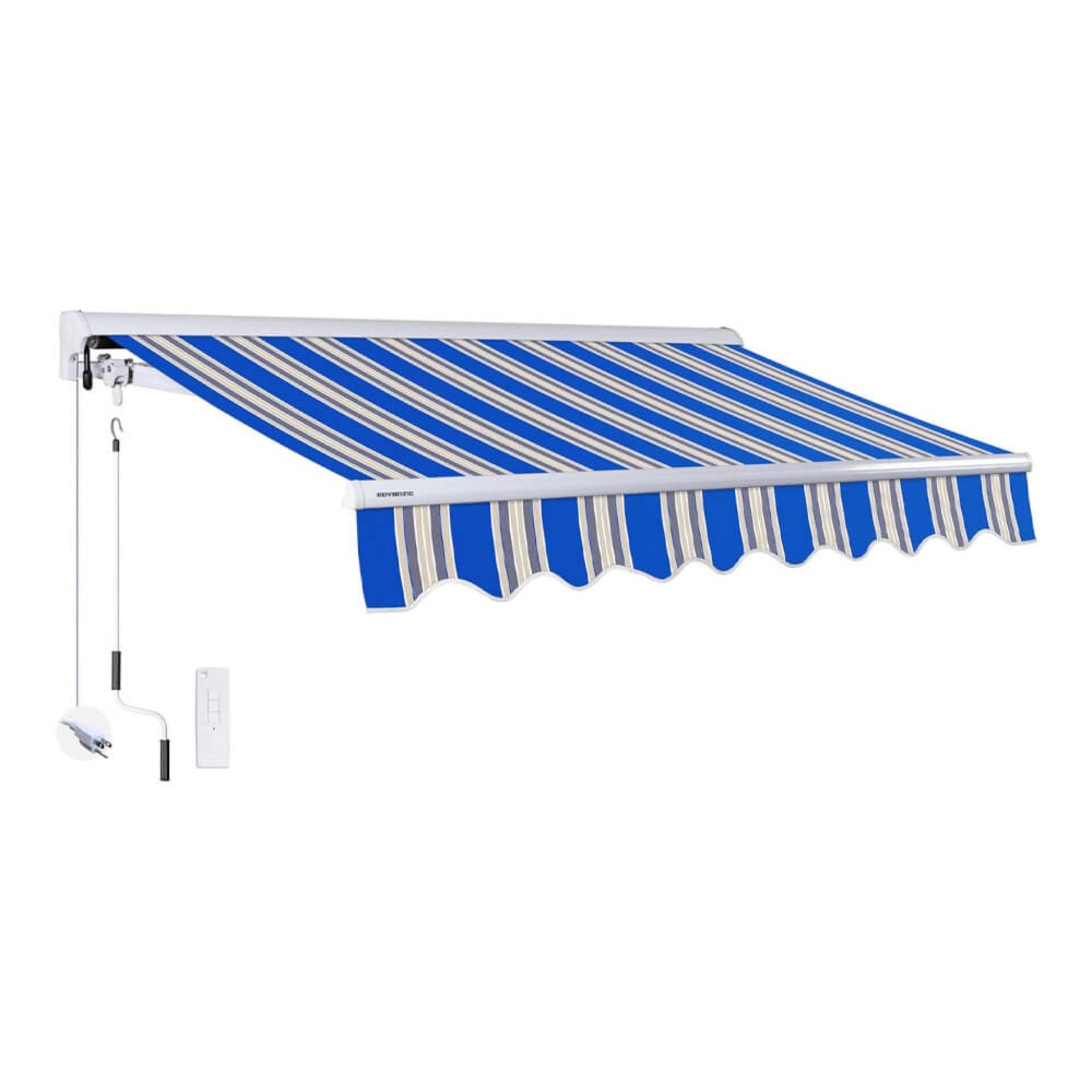 Advaning Luxury Series Fully Assembled Retractable Sun Shade Canopy Awning (SAK31549)