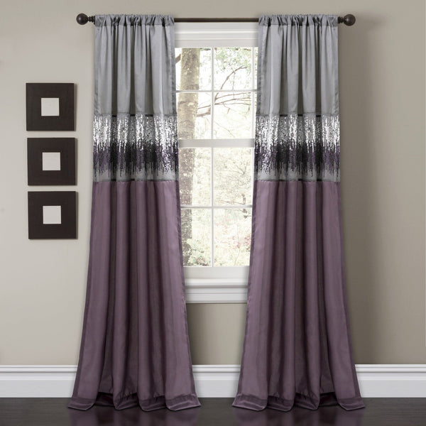 Night Sky Window Curtain Panel