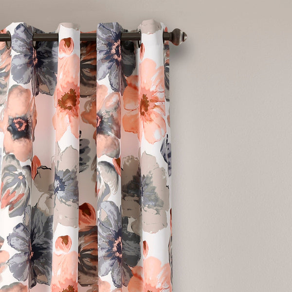 Leah Light Filtering Window Curtain Set