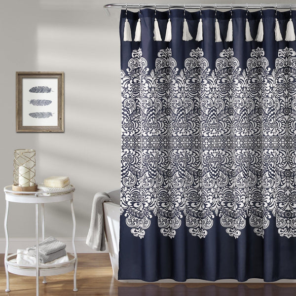 Boho Medallion Shower Curtain