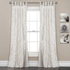 Sophia Ruffle Window Curtain Panel Set