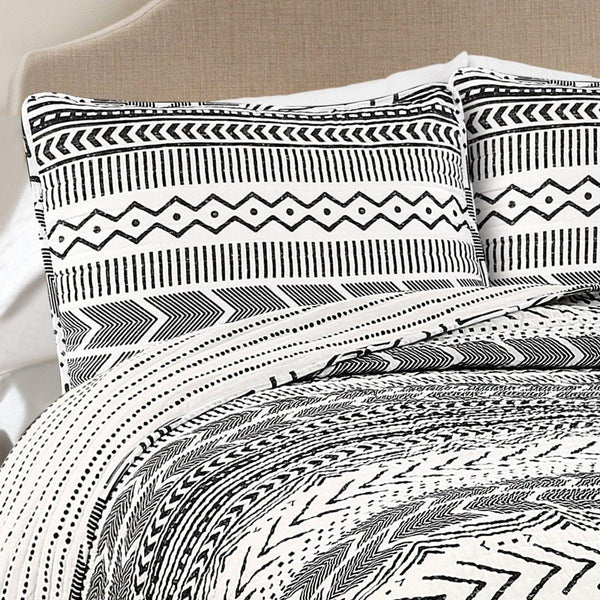 Hygge Geo Quilt 3 Piece Set