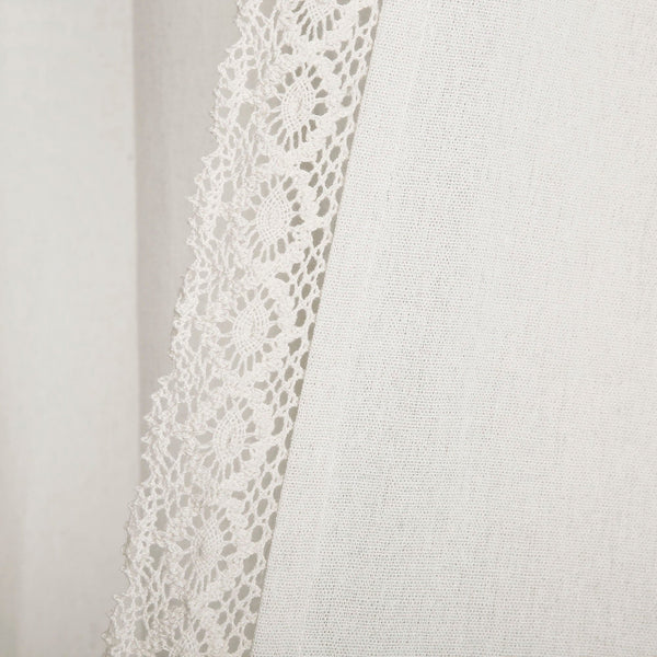 Rosalie Faux Linen Window Panel Set