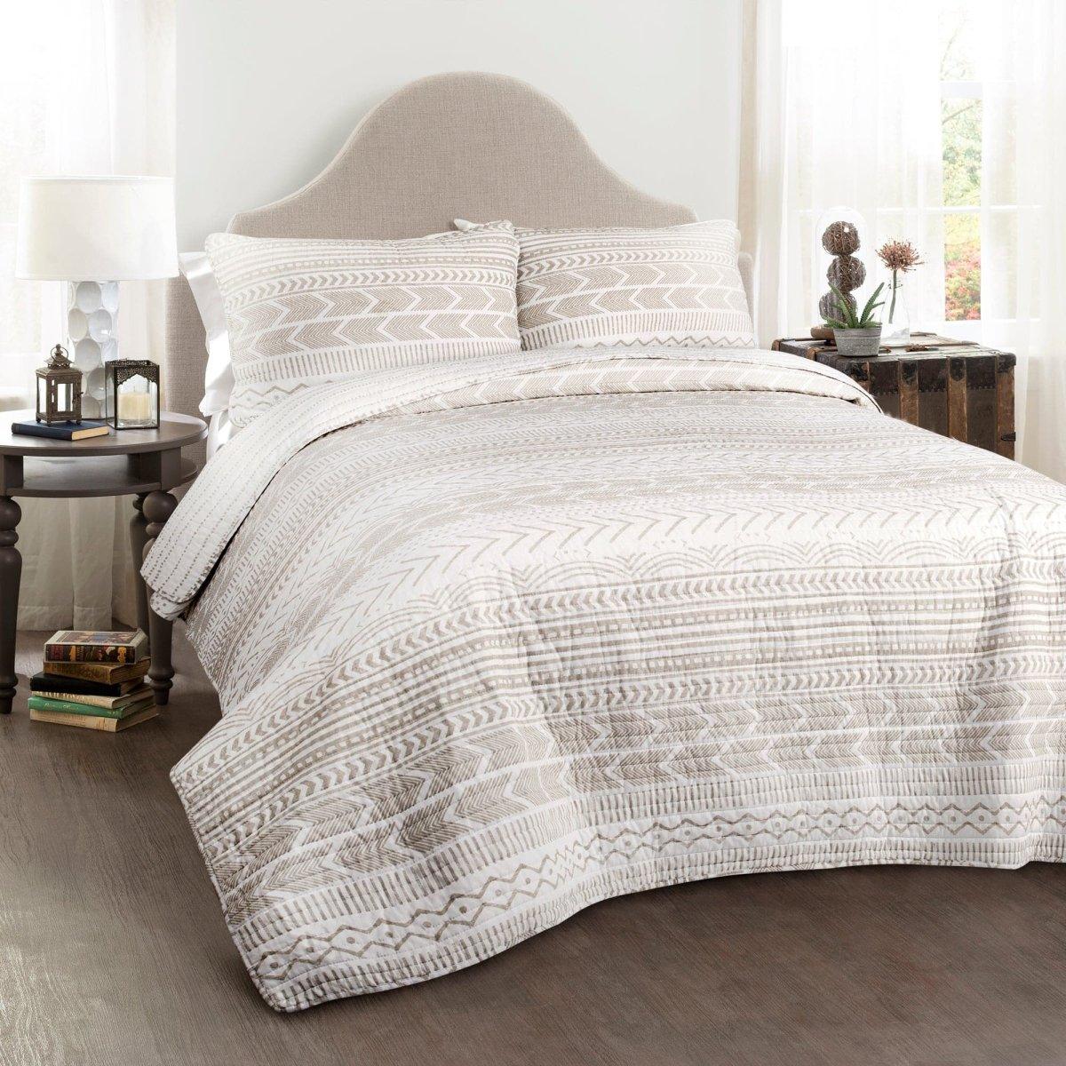 Hygge Geo Quilt 3 Piece Set