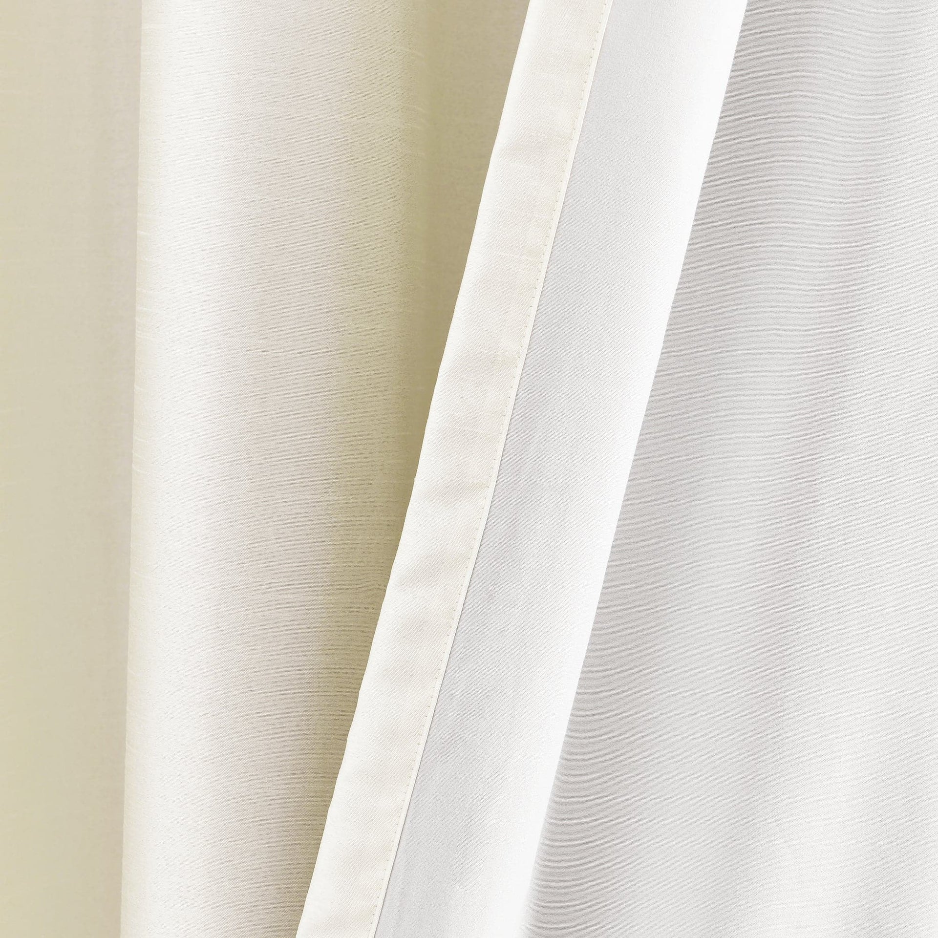 Faux Silk 100% Blackout Window Curtain Panel