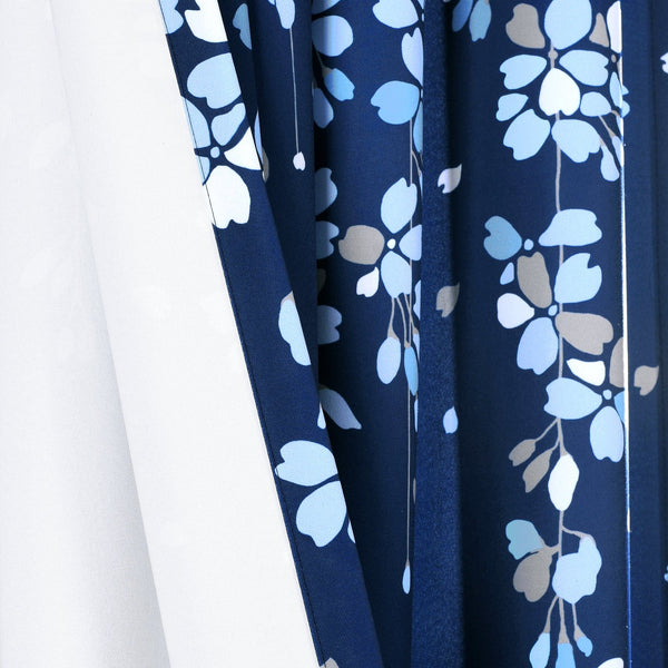 Weeping Flower Light Filtering Window Curtain Set