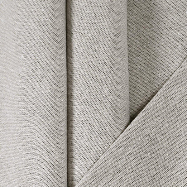 Burlap Knotted Tab Top Window Curtain Panel Set