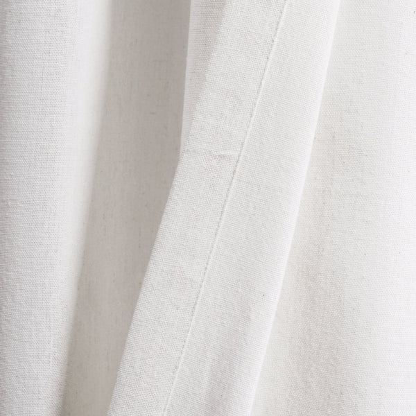 Linen Lace Window Curtain Panel Set