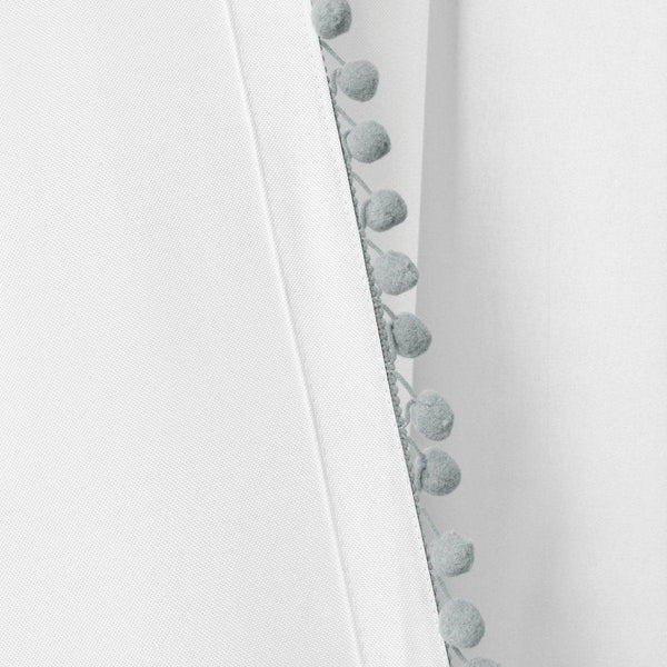 Pom Pom Window Curtain Panel