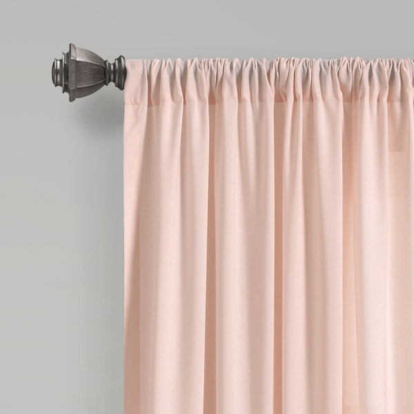 Allison Ruffle Window Curtain Panel Set