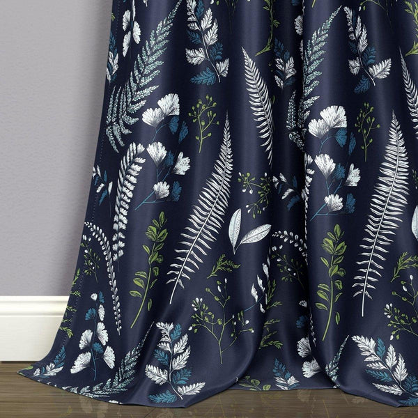 Devonia All Over Light Filtering Window Curtain Panel Set