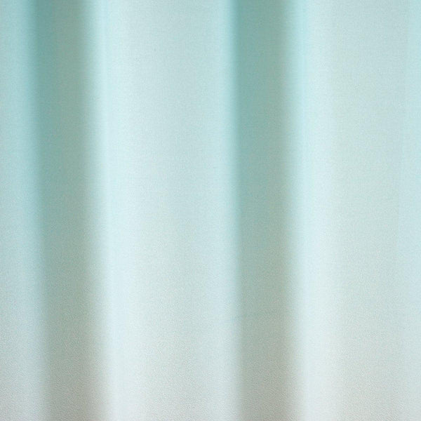 Ombre Embroidery Tassel Cotton Shower Curtain