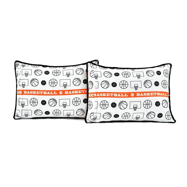 Basketball Game Reversible Quilt Set