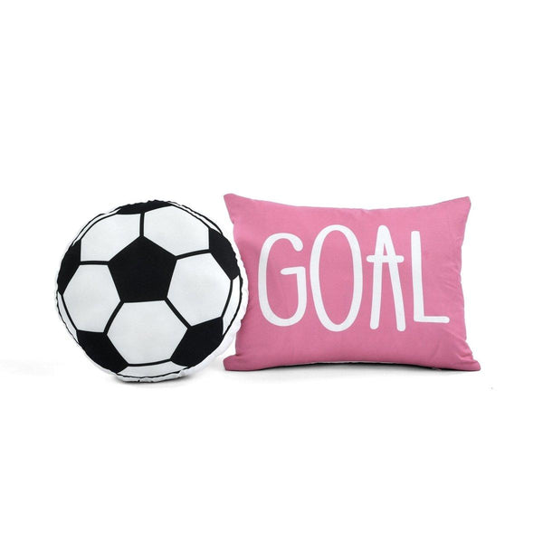 Girls Soccer Kick Quilt Set
