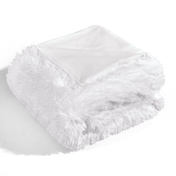 Emma Faux Fur Throw