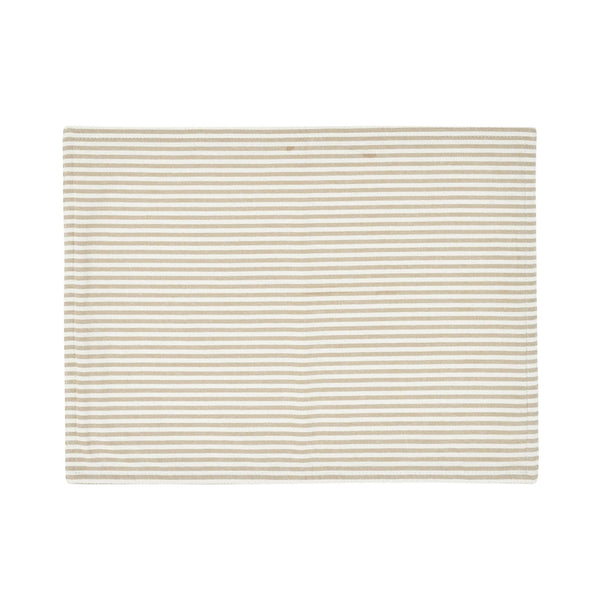 Farmhouse Ticking Stripe Yarn Dyed Placemat 4-Pack Set