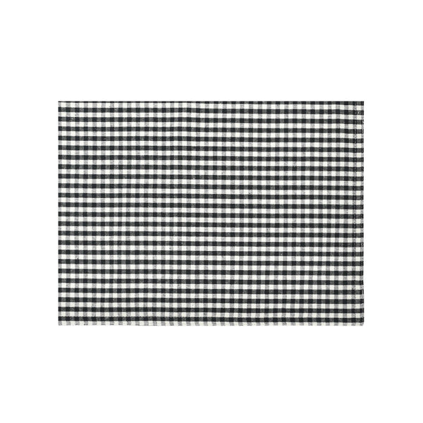 Gingham Check Yarn Dyed Placemat 4-Pack Set