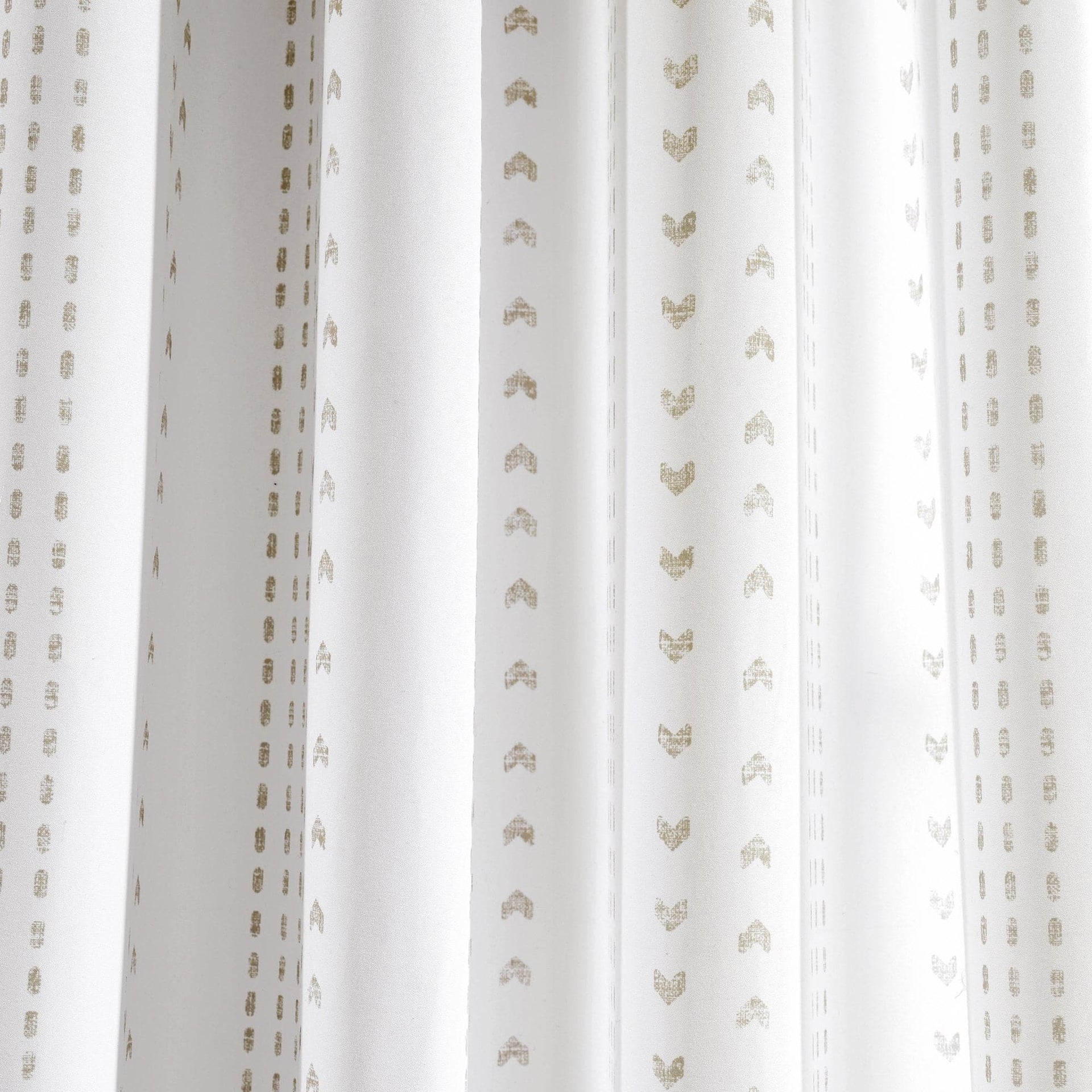 Hygge Stripe Window Curtain Panel Set