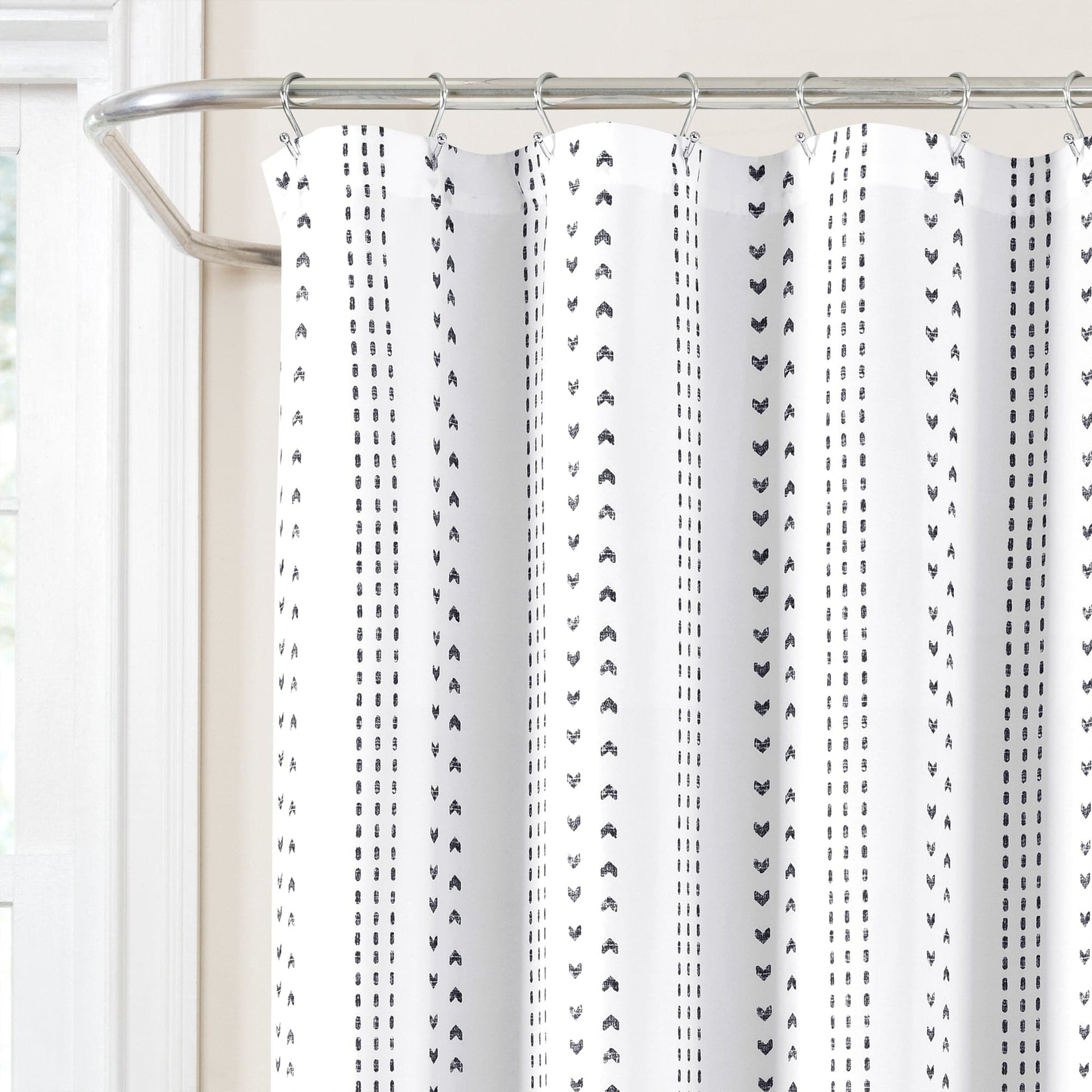 Hygge Stripe Shower Curtain