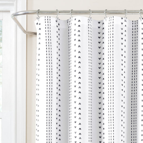 Hygge Stripe Shower Curtain