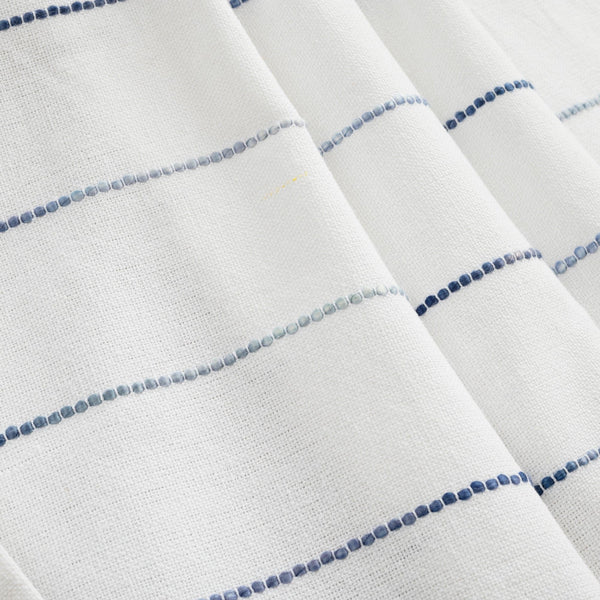 Ombre Stripe Yarn Dyed Recycled Cotton Blend Throw