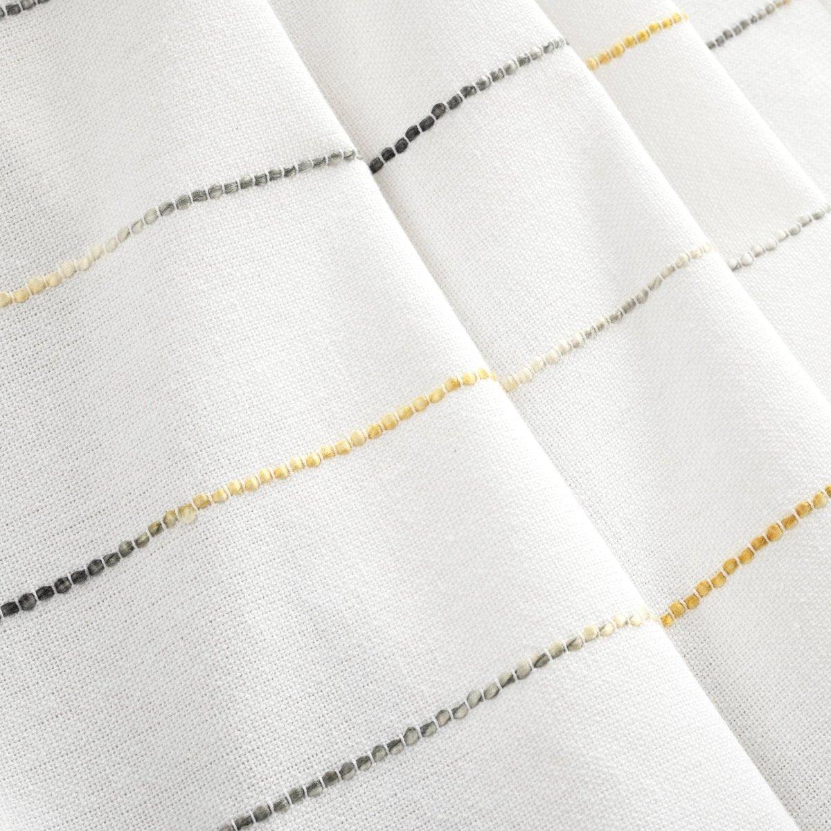 Ombre Stripe Yarn Dyed Recycled Cotton Blend Throw