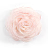 Ruffle Flower Layer Round Decorative Pillow
