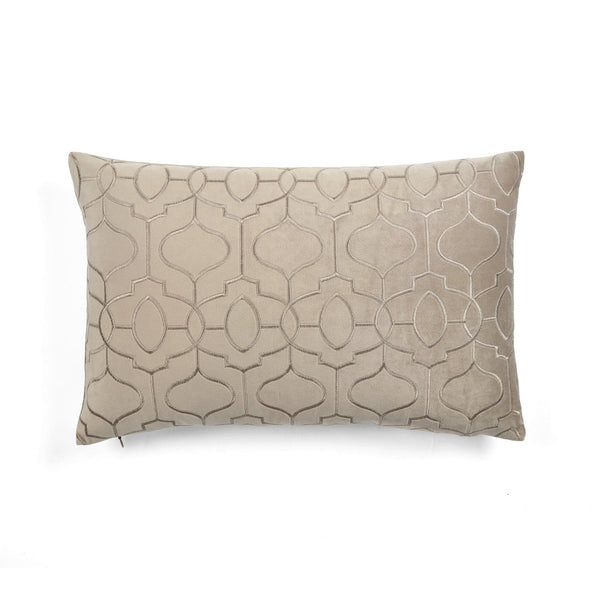 Velvet Geo Decorative Pillow Cover