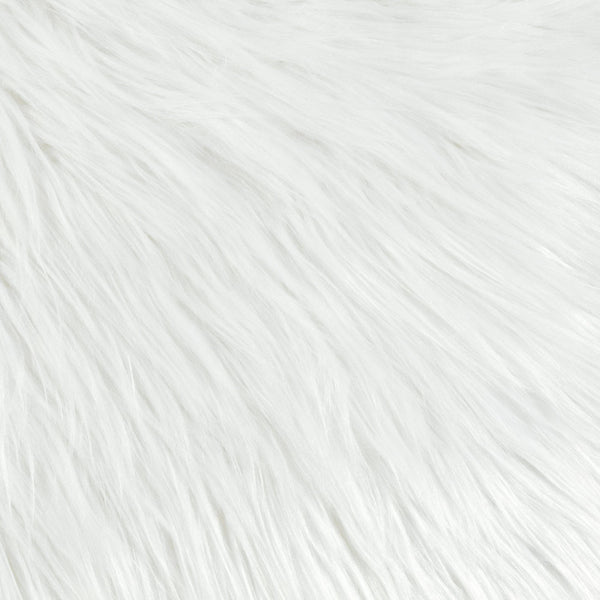 Mongolian Luca Soft Faux Fur Decorative Pillow Cover