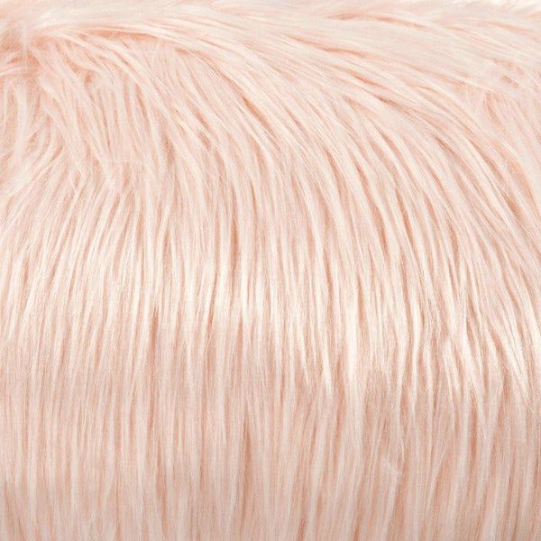 Mongolian Luca Soft Faux Fur Decorative Pillow Cover