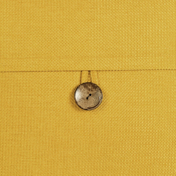 Linen Texture Woven Button Decorative Pillow Cover