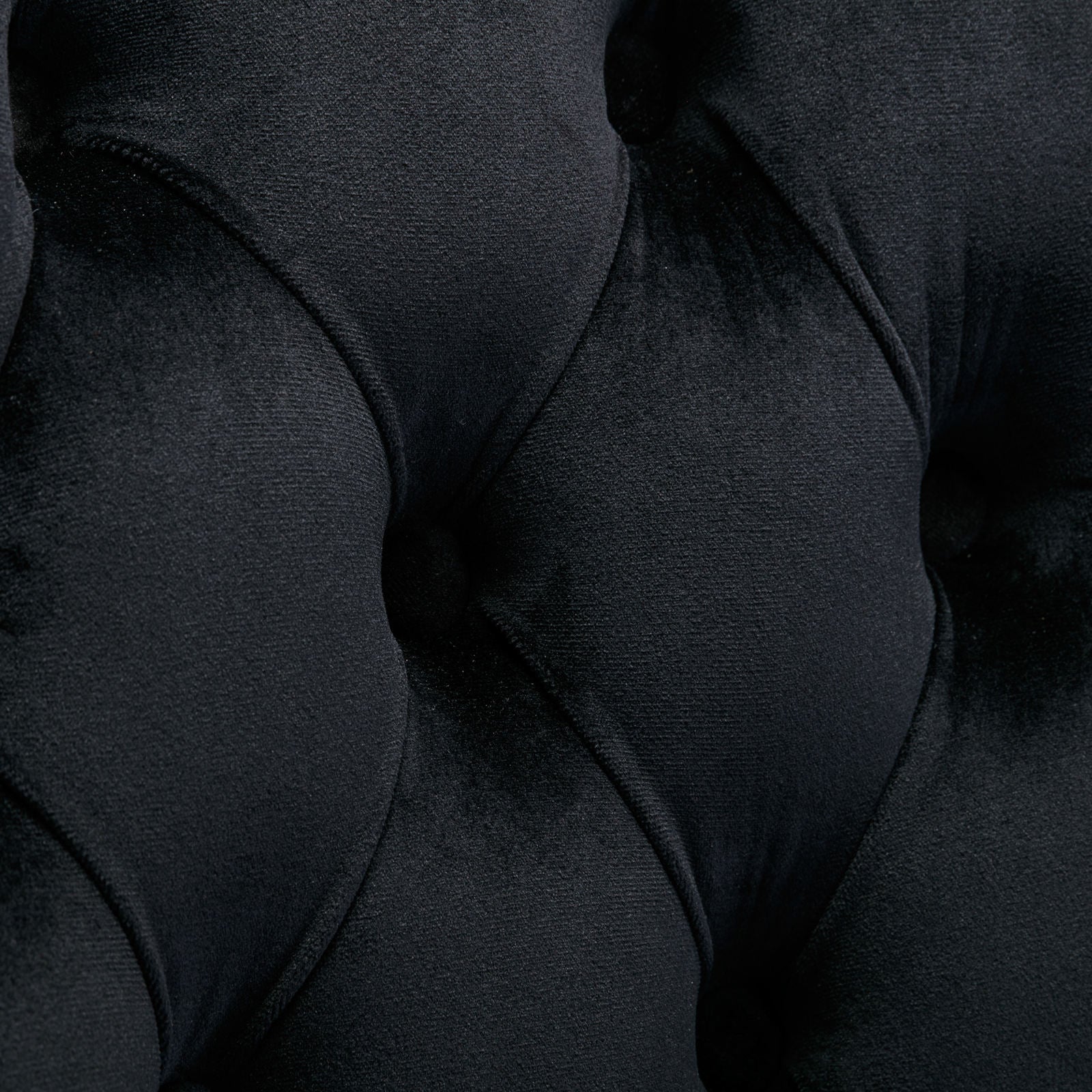 Nikki Collection Modern Tufted Solid Wood Velvet Upholstered Dining Chair with Chrome Legs