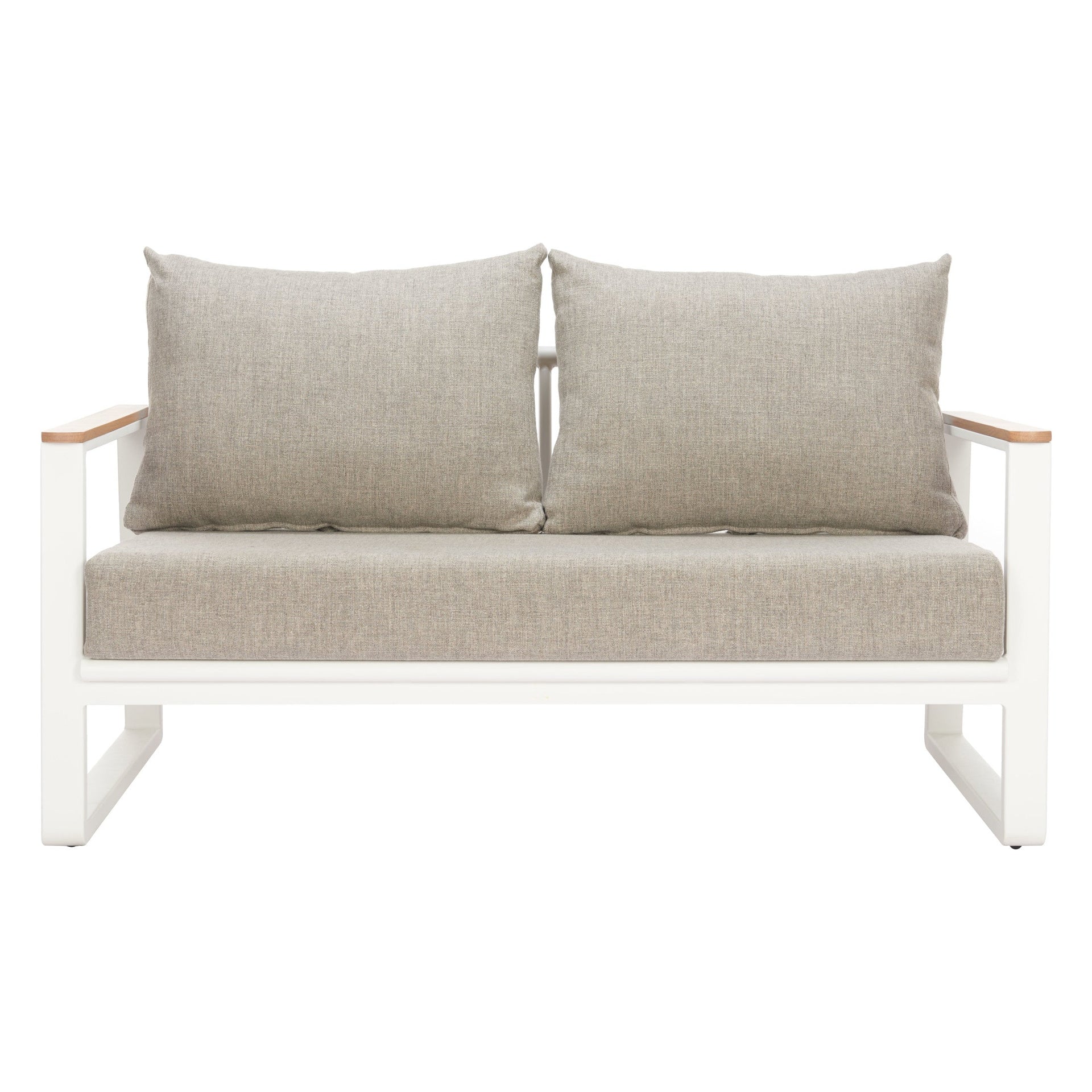 Welt Sofa Taupe & White
