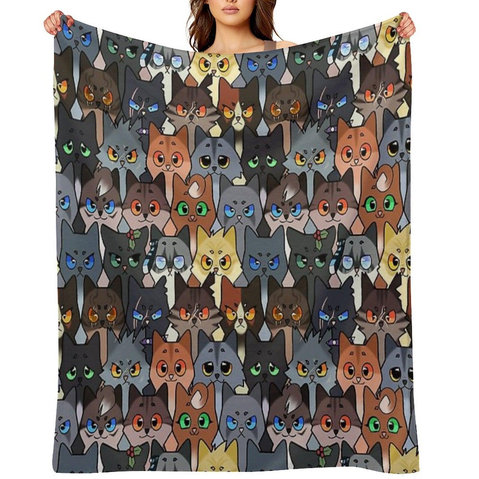 Warrior Kits Throw Blanket