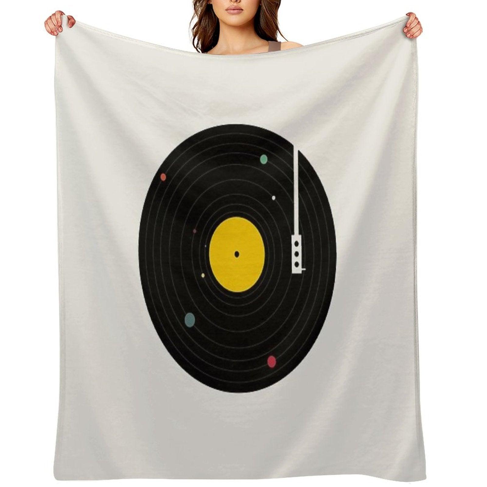 Music Everywhere Throw Blanket